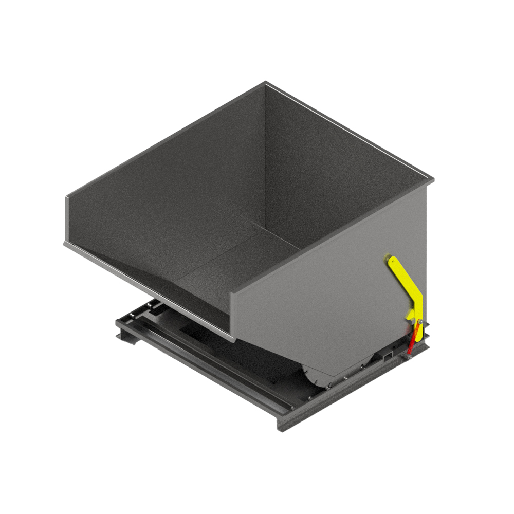 Container Rack Tilt Sheet Metal Tilting Container - Slab Racks -ATALRON
